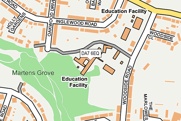 DA7 6EQ map - OS OpenMap – Local (Ordnance Survey) DA7 6EQ map - OS OpenMap – Local (Ordnance Survey)