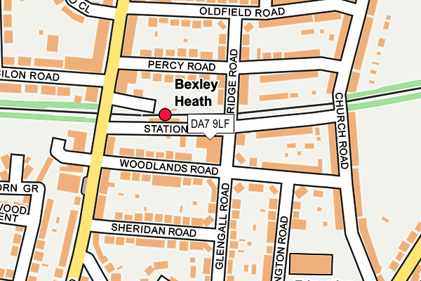 DA7 9LF map - OS OpenMap – Local (Ordnance Survey) DA7 9LF map - OS OpenMap – Local (Ordnance Survey)