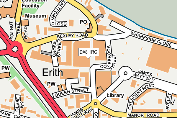 DA8 1RG map - OS OpenMap – Local (Ordnance Survey) DA8 1RG map - OS OpenMap – Local (Ordnance Survey)
