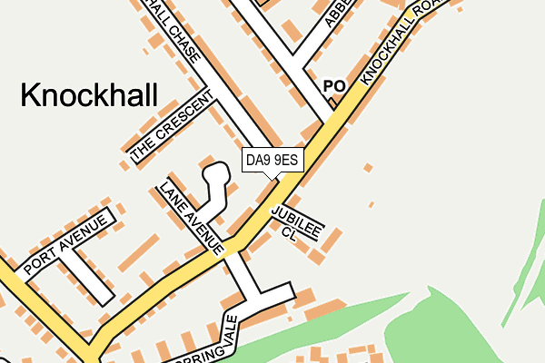 DA9 9ES map - OS OpenMap – Local (Ordnance Survey) DA9 9ES map - OS OpenMap – Local (Ordnance Survey)