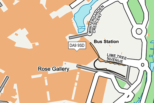 DA9 9SD map - OS OpenMap – Local (Ordnance Survey) DA9 9SD map - OS OpenMap – Local (Ordnance Survey)