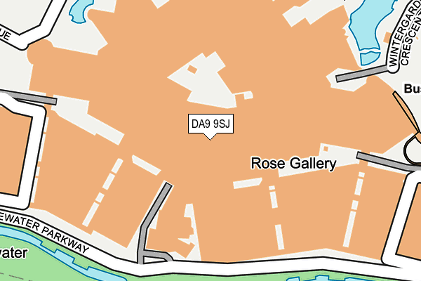DA9 9SJ map - OS OpenMap – Local (Ordnance Survey) DA9 9SJ map - OS OpenMap – Local (Ordnance Survey)