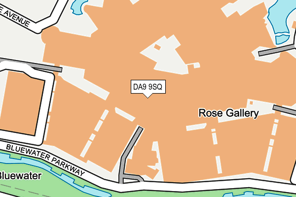 DA9 9SQ map - OS OpenMap – Local (Ordnance Survey)