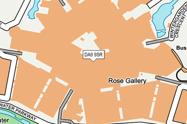 DA9 9SR map - OS OpenMap – Local (Ordnance Survey) DA9 9SR map - OS OpenMap – Local (Ordnance Survey)