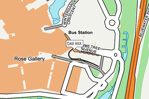 DA9 9SX map - OS OpenMap – Local (Ordnance Survey) DA9 9SX map - OS OpenMap – Local (Ordnance Survey)