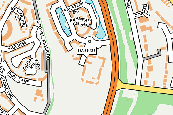 DA9 9XU map - OS OpenMap – Local (Ordnance Survey) DA9 9XU map - OS OpenMap – Local (Ordnance Survey)