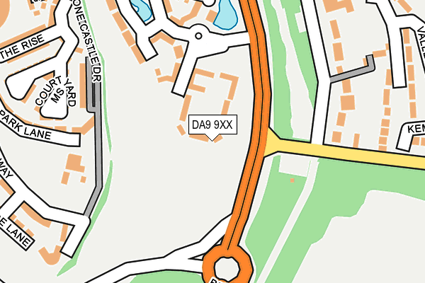 DA9 9XX map - OS OpenMap – Local (Ordnance Survey) DA9 9XX map - OS OpenMap – Local (Ordnance Survey)