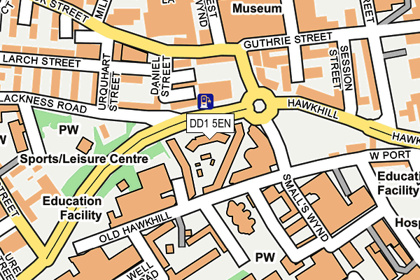 DD1 5EN map - OS OpenMap – Local (Ordnance Survey) DD1 5EN map - OS OpenMap – Local (Ordnance Survey)