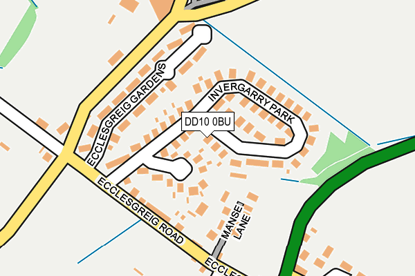 DD10 0BU map - OS OpenMap – Local (Ordnance Survey) DD10 0BU map - OS OpenMap – Local (Ordnance Survey)