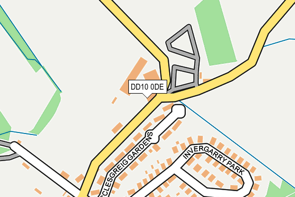DD10 0DE map - OS OpenMap – Local (Ordnance Survey) DD10 0DE map - OS OpenMap – Local (Ordnance Survey)