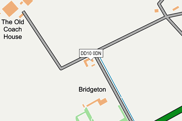 DD10 0DN map - OS OpenMap – Local (Ordnance Survey) DD10 0DN map - OS OpenMap – Local (Ordnance Survey)