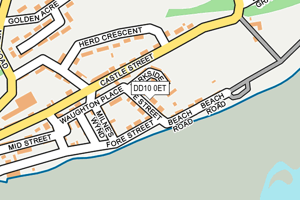 DD10 0ET map - OS OpenMap – Local (Ordnance Survey) DD10 0ET map - OS OpenMap – Local (Ordnance Survey)