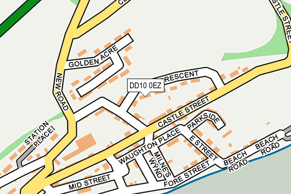 DD10 0EZ map - OS OpenMap – Local (Ordnance Survey) DD10 0EZ map - OS OpenMap – Local (Ordnance Survey)