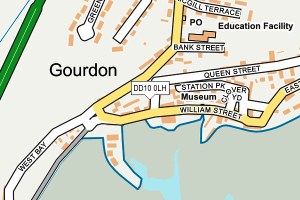 DD10 0LH map - OS OpenMap – Local (Ordnance Survey) DD10 0LH map - OS OpenMap – Local (Ordnance Survey)