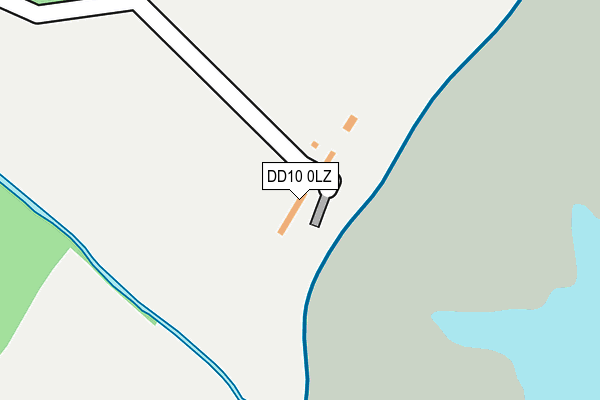 DD10 0LZ map - OS OpenMap – Local (Ordnance Survey) DD10 0LZ map - OS OpenMap – Local (Ordnance Survey)
