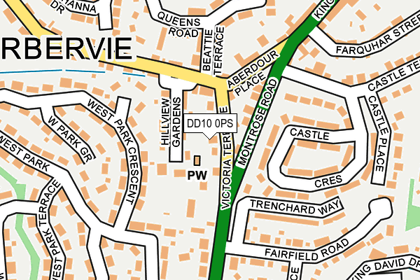 DD10 0PS map - OS OpenMap – Local (Ordnance Survey) DD10 0PS map - OS OpenMap – Local (Ordnance Survey)