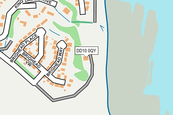 DD10 0QY map - OS OpenMap – Local (Ordnance Survey) DD10 0QY map - OS OpenMap – Local (Ordnance Survey)