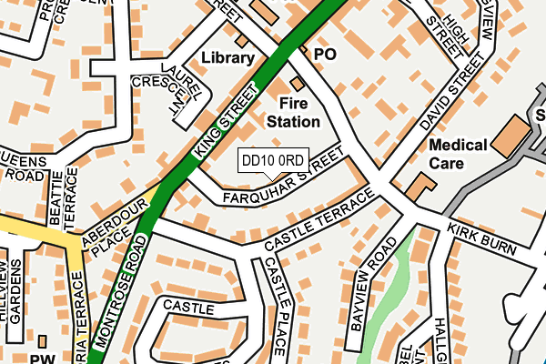DD10 0RD map - OS OpenMap – Local (Ordnance Survey) DD10 0RD map - OS OpenMap – Local (Ordnance Survey)