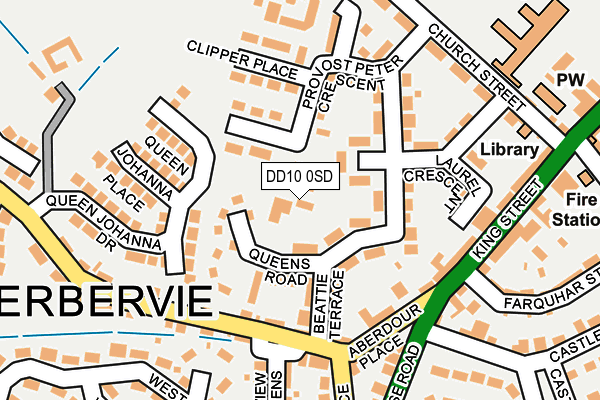 DD10 0SD map - OS OpenMap – Local (Ordnance Survey) DD10 0SD map - OS OpenMap – Local (Ordnance Survey)