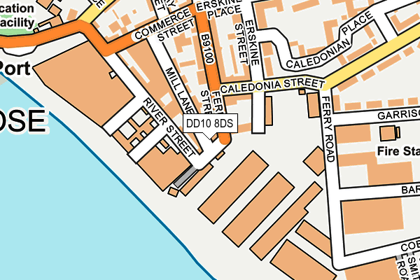 DD10 8DS map - OS OpenMap – Local (Ordnance Survey) DD10 8DS map - OS OpenMap – Local (Ordnance Survey)