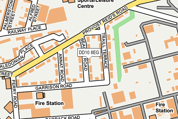 DD10 8EG map - OS OpenMap – Local (Ordnance Survey) DD10 8EG map - OS OpenMap – Local (Ordnance Survey)
