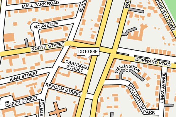 DD10 8SE map - OS OpenMap – Local (Ordnance Survey) DD10 8SE map - OS OpenMap – Local (Ordnance Survey)