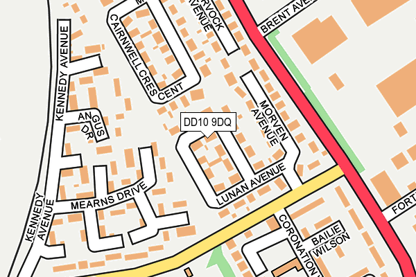 DD10 9DQ map - OS OpenMap – Local (Ordnance Survey) DD10 9DQ map - OS OpenMap – Local (Ordnance Survey)