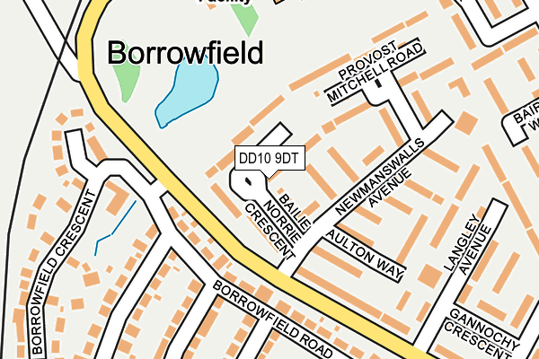 DD10 9DT map - OS OpenMap – Local (Ordnance Survey) DD10 9DT map - OS OpenMap – Local (Ordnance Survey)