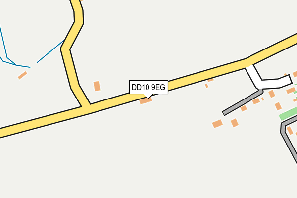 DD10 9EG map - OS OpenMap – Local (Ordnance Survey) DD10 9EG map - OS OpenMap – Local (Ordnance Survey)