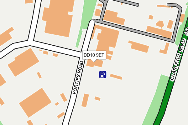 DD10 9ET map - OS OpenMap – Local (Ordnance Survey) DD10 9ET map - OS OpenMap – Local (Ordnance Survey)