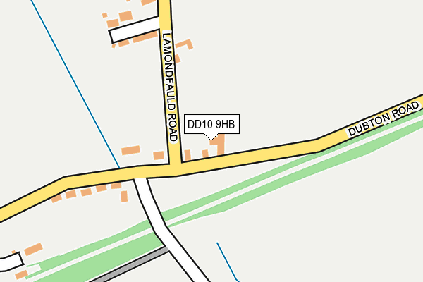 DD10 9HB map - OS OpenMap – Local (Ordnance Survey) DD10 9HB map - OS OpenMap – Local (Ordnance Survey)