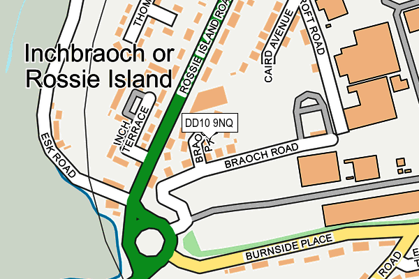 DD10 9NQ map - OS OpenMap – Local (Ordnance Survey) DD10 9NQ map - OS OpenMap – Local (Ordnance Survey)