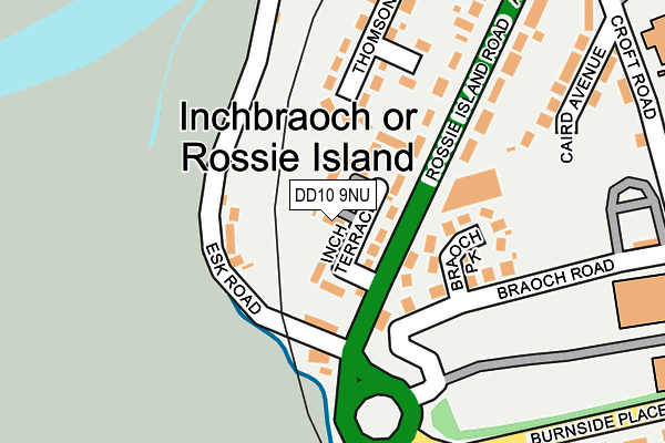 DD10 9NU map - OS OpenMap – Local (Ordnance Survey) DD10 9NU map - OS OpenMap – Local (Ordnance Survey)