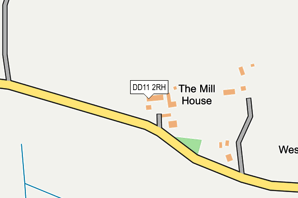 DD11 2RH map - OS OpenMap – Local (Ordnance Survey) DD11 2RH map - OS OpenMap – Local (Ordnance Survey)