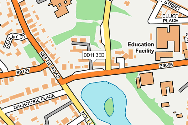DD11 3ED map - OS OpenMap – Local (Ordnance Survey) DD11 3ED map - OS OpenMap – Local (Ordnance Survey)