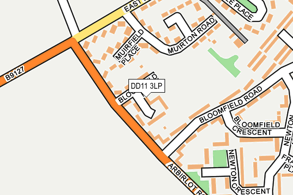DD11 3LP map - OS OpenMap – Local (Ordnance Survey) DD11 3LP map - OS OpenMap – Local (Ordnance Survey)