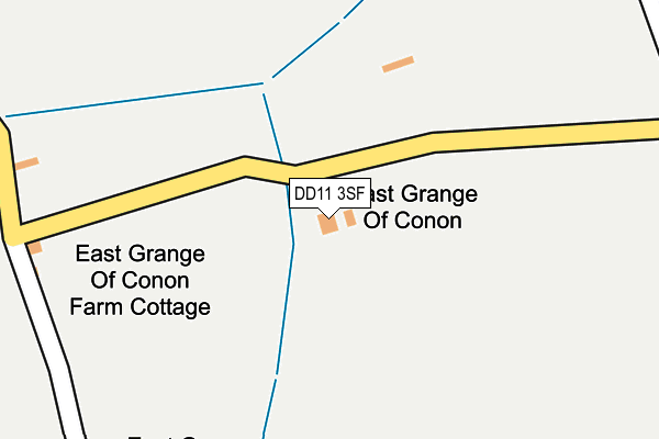 DD11 3SF map - OS OpenMap – Local (Ordnance Survey) DD11 3SF map - OS OpenMap – Local (Ordnance Survey)