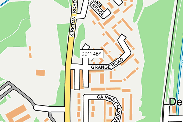 DD11 4BY map - OS OpenMap – Local (Ordnance Survey) DD11 4BY map - OS OpenMap – Local (Ordnance Survey)