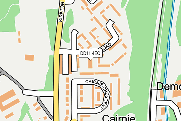 DD11 4EQ map - OS OpenMap – Local (Ordnance Survey) DD11 4EQ map - OS OpenMap – Local (Ordnance Survey)