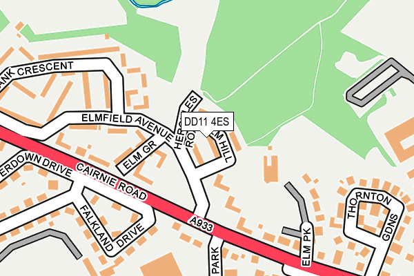 DD11 4ES map - OS OpenMap – Local (Ordnance Survey) DD11 4ES map - OS OpenMap – Local (Ordnance Survey)