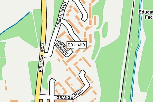 DD11 4HD map - OS OpenMap – Local (Ordnance Survey) DD11 4HD map - OS OpenMap – Local (Ordnance Survey)