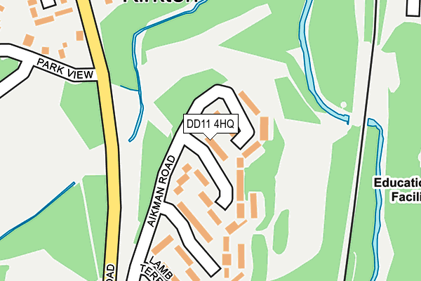DD11 4HQ map - OS OpenMap – Local (Ordnance Survey) DD11 4HQ map - OS OpenMap – Local (Ordnance Survey)