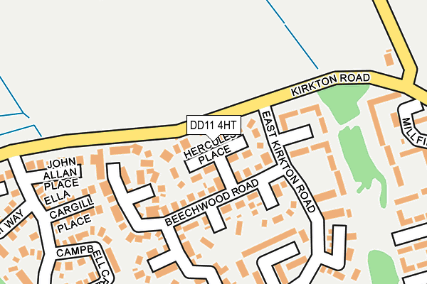 DD11 4HT map - OS OpenMap – Local (Ordnance Survey) DD11 4HT map - OS OpenMap – Local (Ordnance Survey)