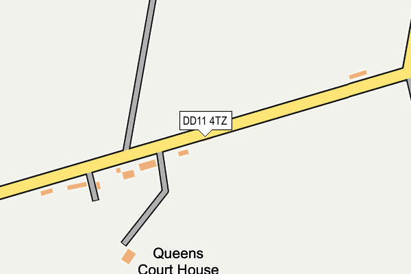 DD11 4TZ map - OS OpenMap – Local (Ordnance Survey) DD11 4TZ map - OS OpenMap – Local (Ordnance Survey)