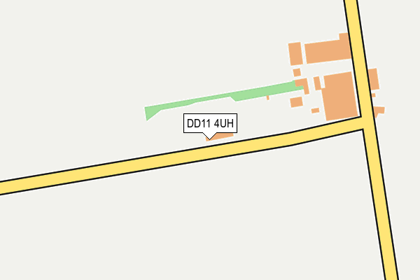 DD11 4UH map - OS OpenMap – Local (Ordnance Survey) DD11 4UH map - OS OpenMap – Local (Ordnance Survey)