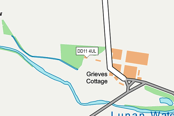 DD11 4UL map - OS OpenMap – Local (Ordnance Survey) DD11 4UL map - OS OpenMap – Local (Ordnance Survey)