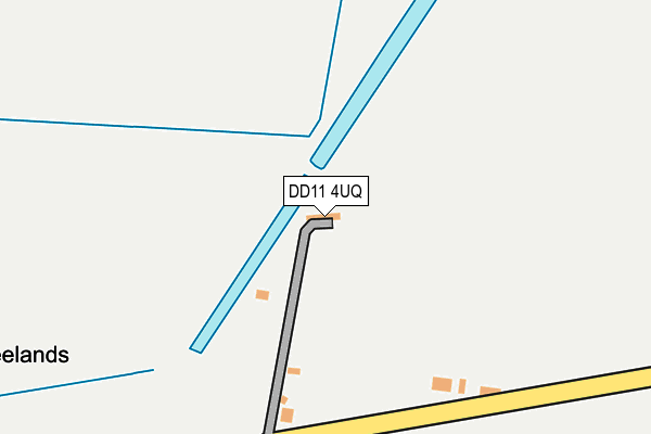 DD11 4UQ map - OS OpenMap – Local (Ordnance Survey) DD11 4UQ map - OS OpenMap – Local (Ordnance Survey)