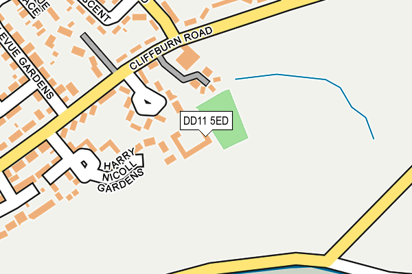 DD11 5ED map - OS OpenMap – Local (Ordnance Survey) DD11 5ED map - OS OpenMap – Local (Ordnance Survey)