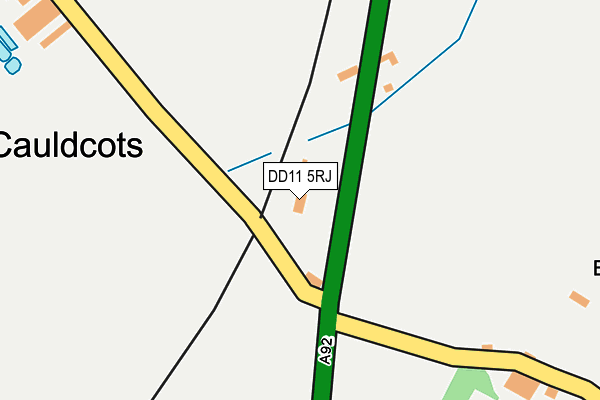 DD11 5RJ map - OS OpenMap – Local (Ordnance Survey) DD11 5RJ map - OS OpenMap – Local (Ordnance Survey)