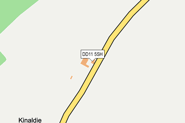 DD11 5SH map - OS OpenMap – Local (Ordnance Survey) DD11 5SH map - OS OpenMap – Local (Ordnance Survey)